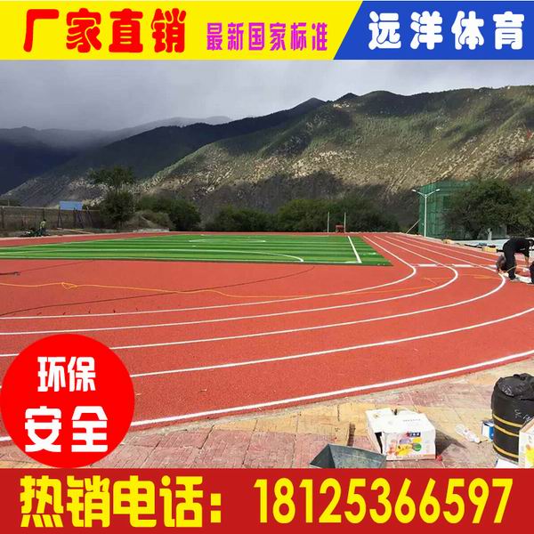 广东400米透气型塑胶跑道 透气型塑胶跑道的保养 标准塑胶跑道造价