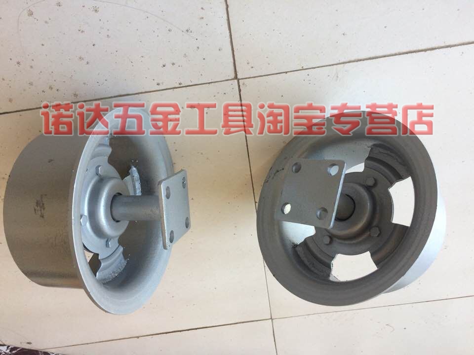 地铁梯车 铸钢轨道轮 检修梯车单边轨道轮  NCL-200稀土合金轮