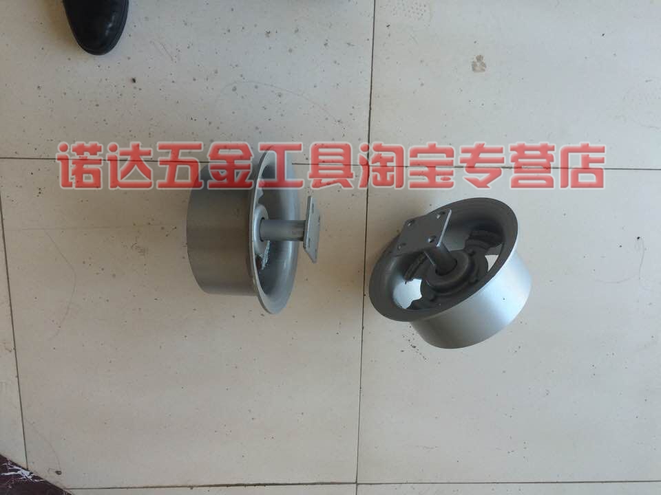 轨道平车 NCL-200轨道轮 检修梯车  双轴承梯车接地轮 尼龙轮
