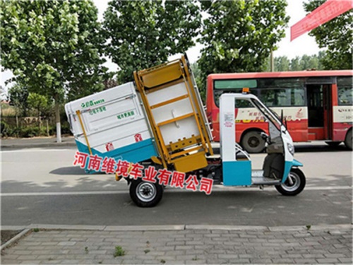 河南彦鑫牌自装自卸式翻桶车学校专用