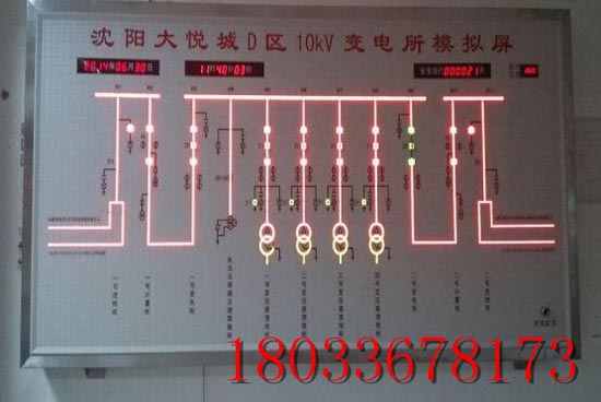 微机防误闭锁装置模拟板智能型线条模拟屏 工业用模拟屏 现货