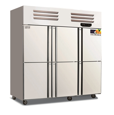 西安厨房工程 西安巨尚制冷设备 西安六门冷柜
