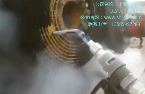 上海槽罐车干冰清洗 上海化工厂大型储罐槽车除垢优选干冰清洗 上海施代科供