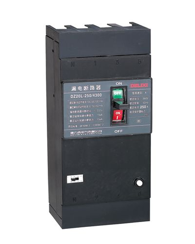 DZ20L漏电塑壳断路器一级代理商德力西总代理