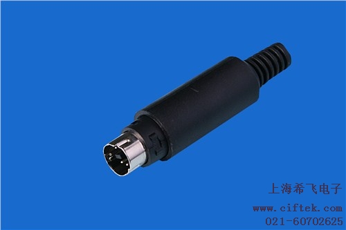 销售连线注塑型Mini  DIN插头 上海希飞