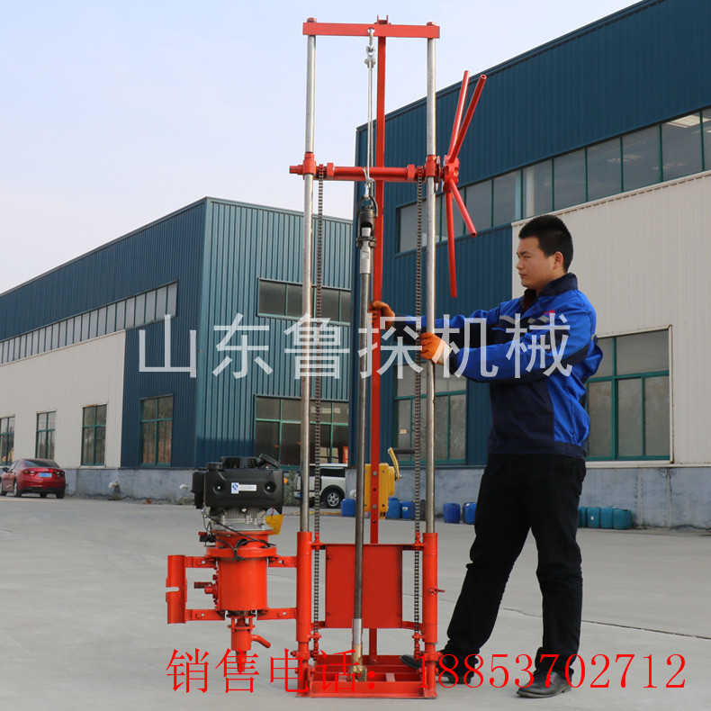 QZ-2CS型卷扬机款汽油机轻便取样钻机 厂家设备齐全