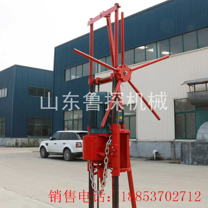 厂家QZ-2DS型卷扬机款三相电轻便取样钻机直销
