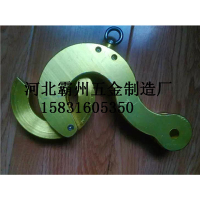蚕丝绳绝缘吊钩 铝合金导线保护钩 带电作业导线保护钩