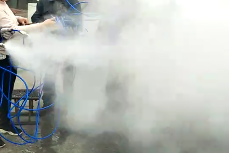 微米级干雾抑尘装置 煤棚加湿降尘技术