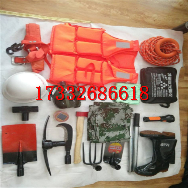 防汛抢险单兵工具包防汛应急救援包防汛工具套装