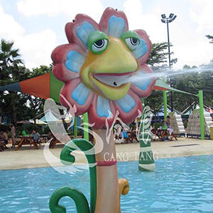 广州沧浪提供儿童水上乐园设备-喷水葵花