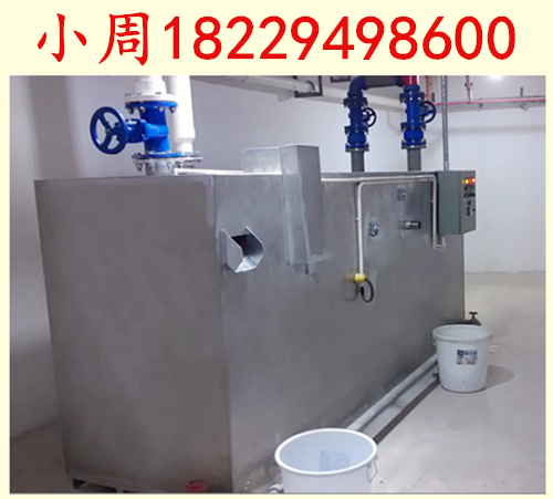 昭通隔油提升一体化设备优势
