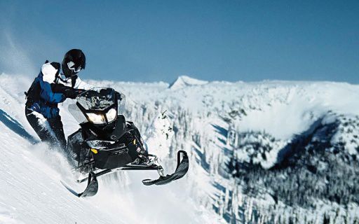 风驰电掣雪地摩托车厂家供应 大型雪地游乐设备