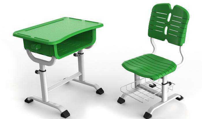 塑钢课桌椅  机械升降课桌椅生产厂家