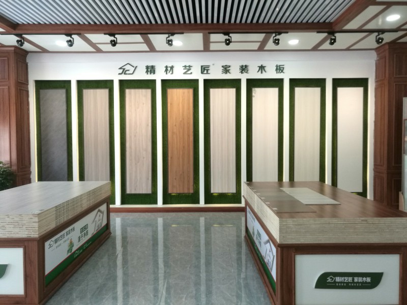 中国定制板材十大品牌 | 精材艺匠全屋易装展厅