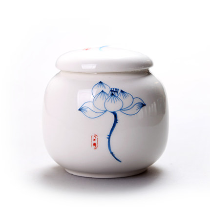 陶瓷茶叶罐定做厂家 陶瓷茶叶罐制作厂家 陶瓷茶叶罐订制