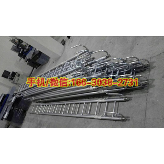 专业生产高空作业挂梯铝合金吊梯铝合金出线平梯可定制