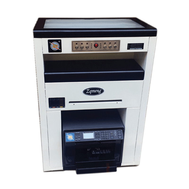 低成本功能齐全可开店印不干胶的彩页印刷机