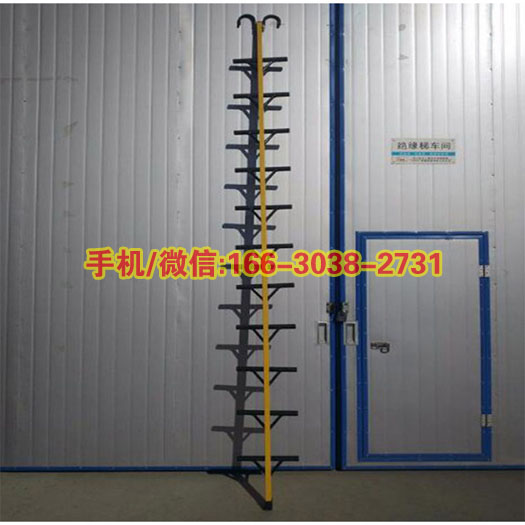 电力施工工具绝缘独脚爬梯防潮型玻璃钢独脚梯绝缘单柱爬梯