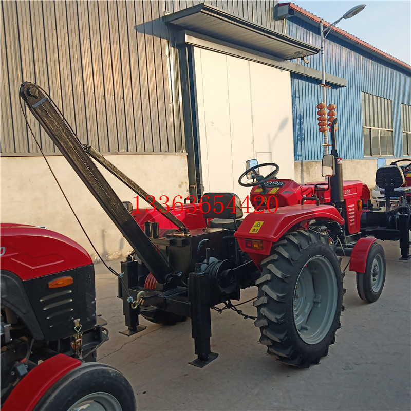 电力工具拖拉机绞磨机电缆牵引机500型立式拖拉机头安装绞磨机