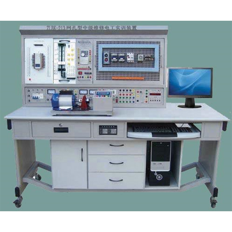 技能实验台教学设备ZLBK-213型网孔型 维修电工实验装置