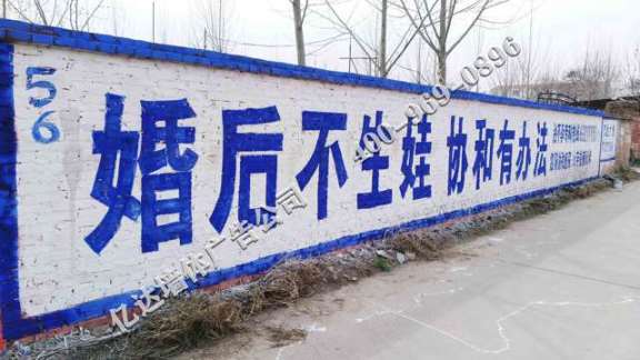淮北新农村广告撑起一个新的品牌市场安徽墙体广告