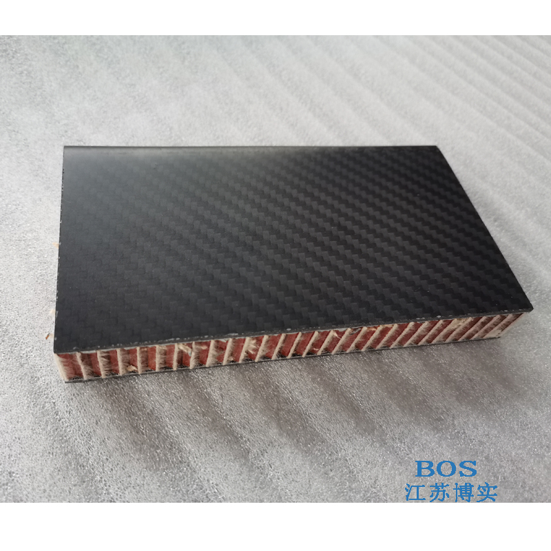 3k碳纤维蜂窝夹芯板加工芳纶芯铝蜂窝芯可定制