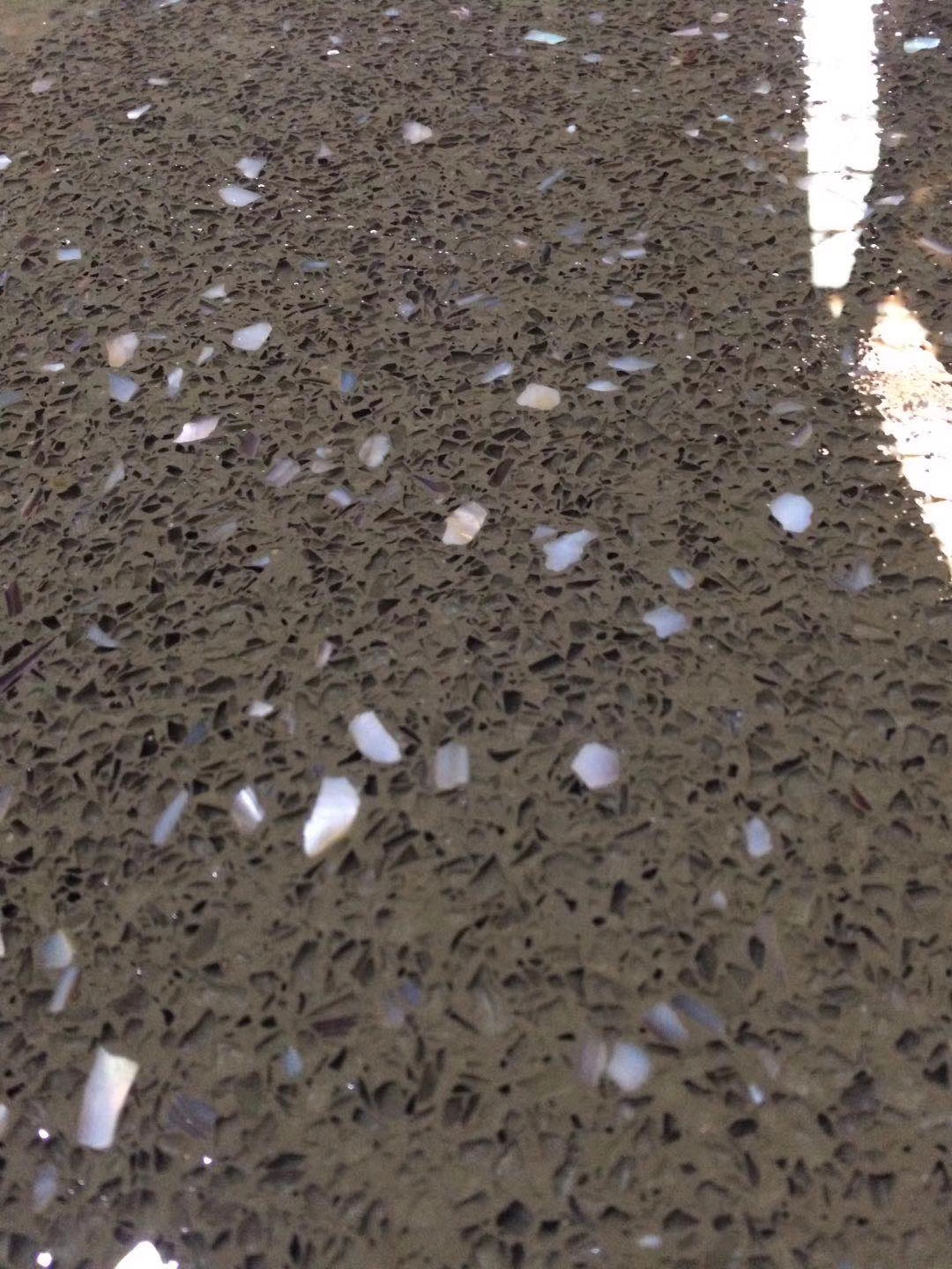 顺庆研磨地坪办公楼水性无机磨石地坪