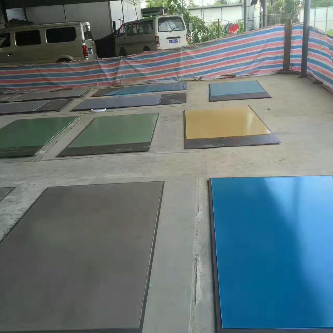 蓬安无机地坪办公室展厅地坪
