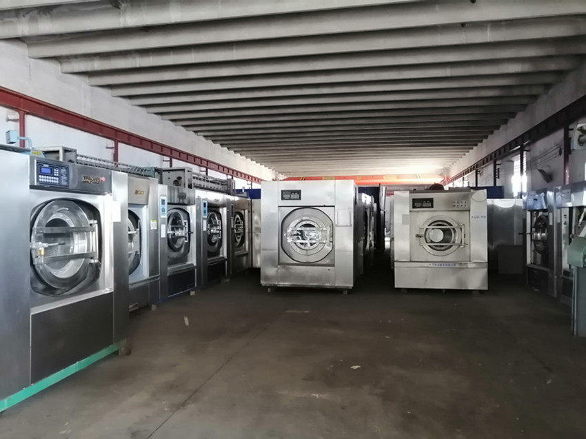 晋城整厂转让二手海狮100公斤水洗机3台四棍烫平机折叠机