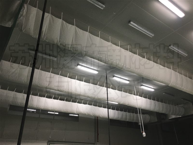 瀑布布风管系统在净化空调行业的送风形式布风管厂家