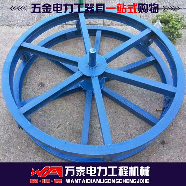 电力施工圆盘卧式放线架 电缆放线盘 电缆盘落地放线架