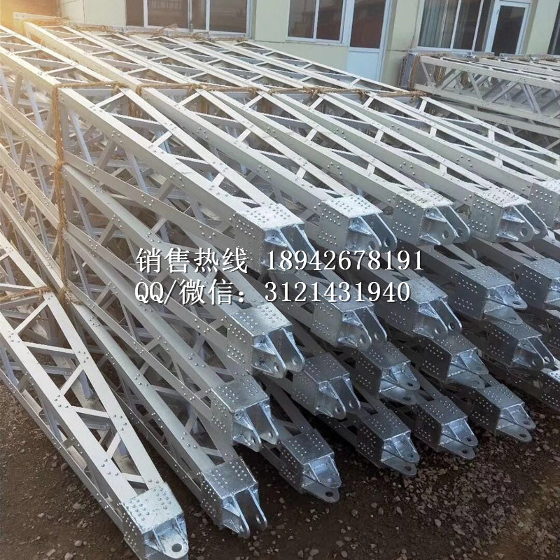 铝合金组塔工具内悬浮外拉线抱杆框架独角内悬浮抱杆扒杆
