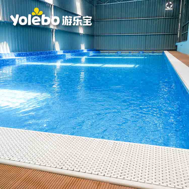 山东大型钢结构组装式游泳池拼接钢板池室内恒温游泳池