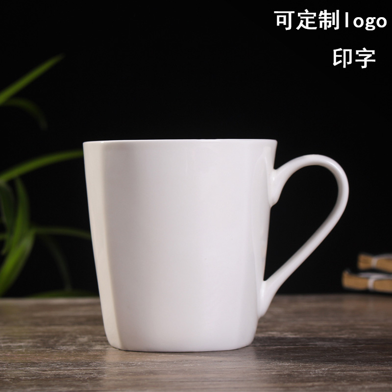 陶瓷马克杯定制logo价格,定做景德镇开业礼品马克杯厂家