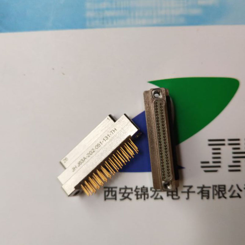 单品J63A-2G2-025-131-TH微小矩形连接器