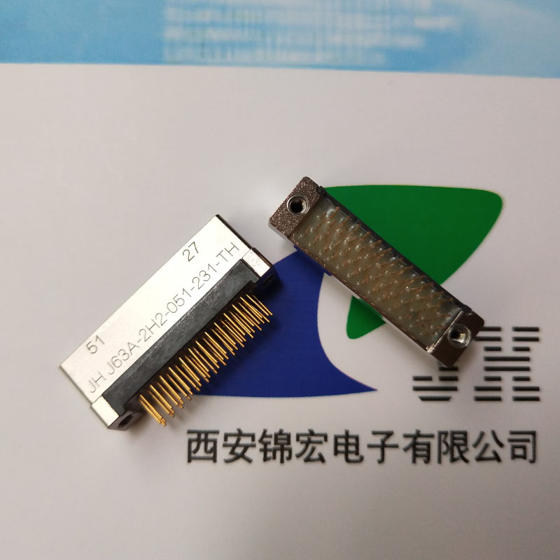 推荐单品J63A-2G3-037-131-TH军标微小矩形连接器