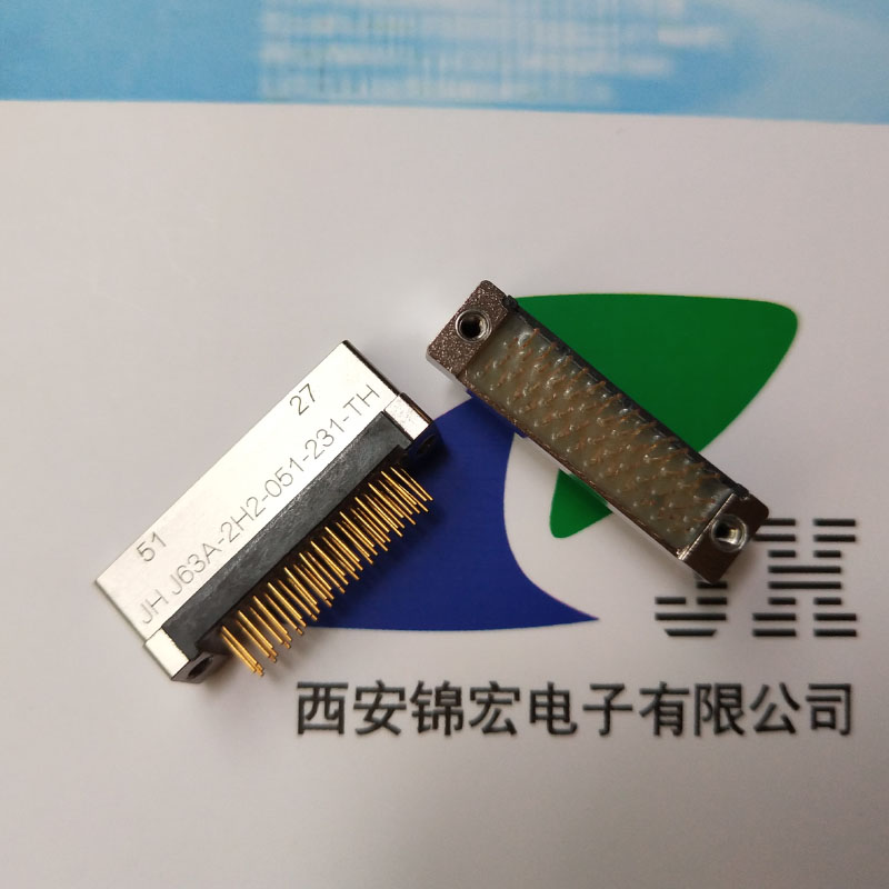 普军级单品J63A-2H3-015-231-TH微小矩形连接器