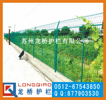 洛阳高速公路护栏网 洛阳公路隔离护栏网 浸塑绿色 龙桥厂家直销