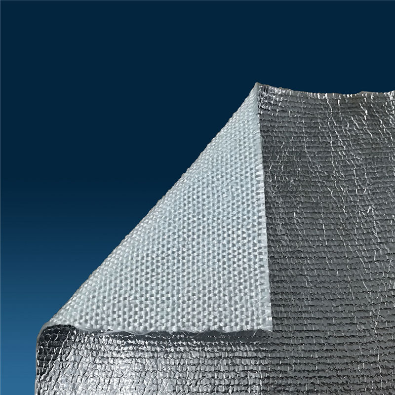 天兴 覆铝箔玻璃纤维布 铝箔耐火布 保温隔热布