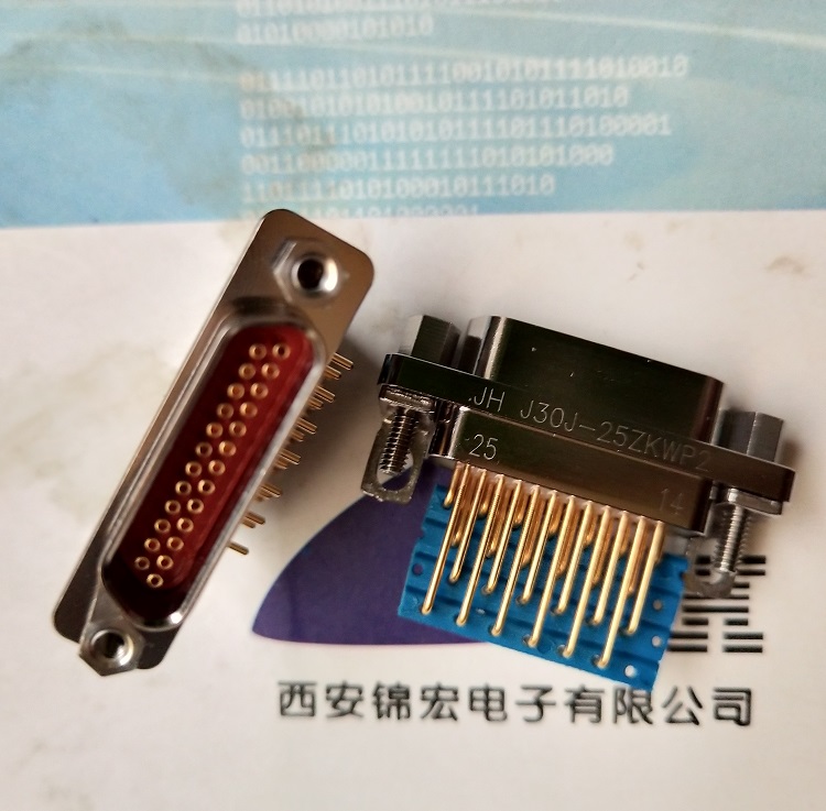 年底促销品J30J-25TJWP7-J J30J-25TJW-J弯插印制板连接器