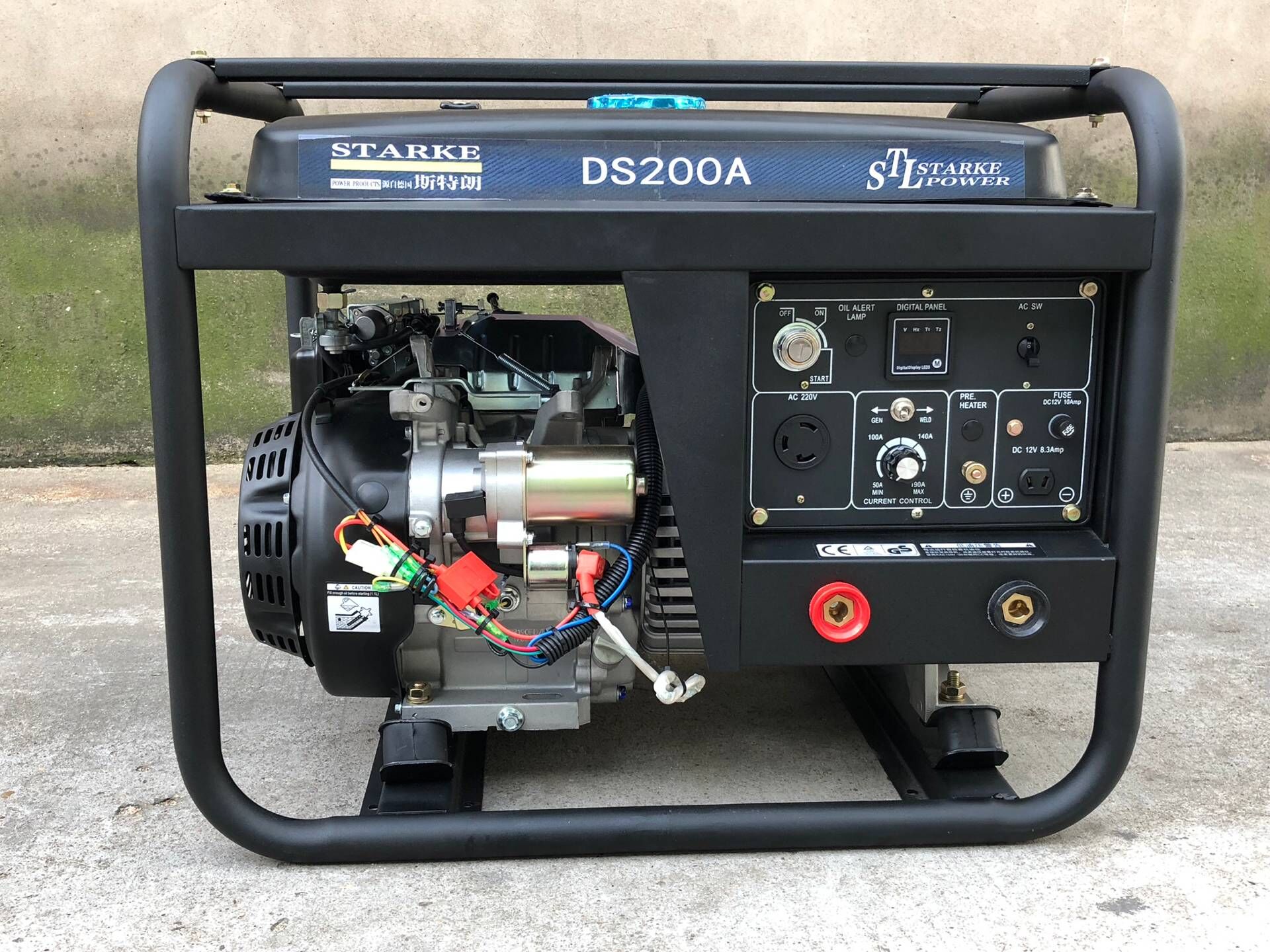 萨登200A汽油发电电焊机DS200A参数价格