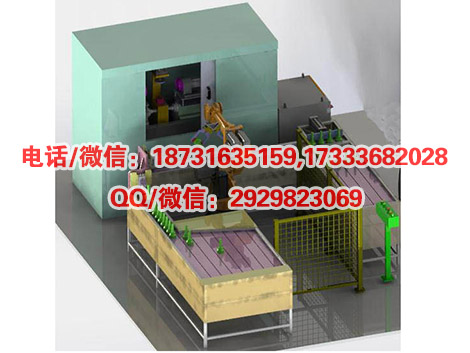 HY-980C加工中心上下料机器人工作站