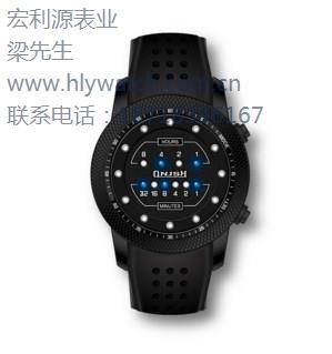 进口硅胶带手表 儿童手表硅胶表带手表 批发供应硅胶手表带手表 宏利源钟表供应
