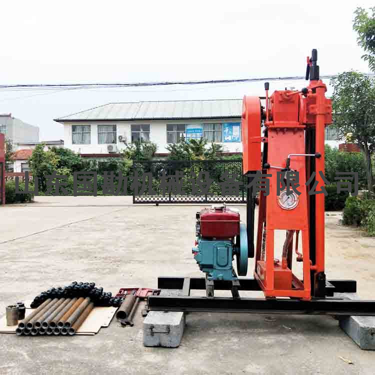 建筑工程地质勘察岩心钻探快速 油压给进低速钻机 BZ-50L液压钻机