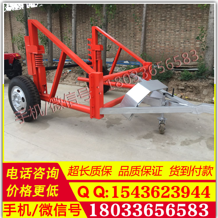 3吨8吨电缆盘托运车电缆液压炮车生产加工液压多功能放线车移动方便