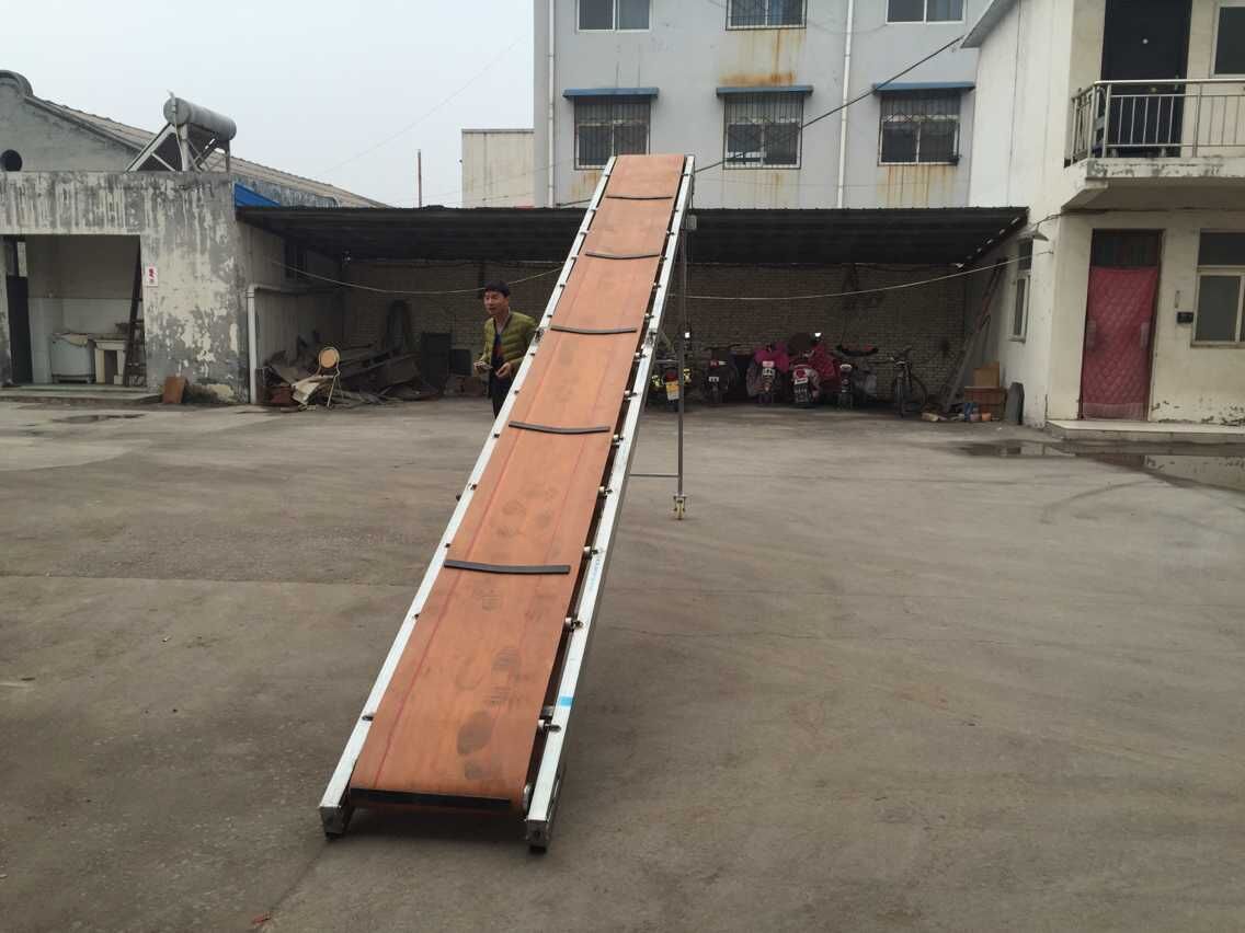 车载折叠输送机 小型玉米皮带机电动小型装粮输送机
