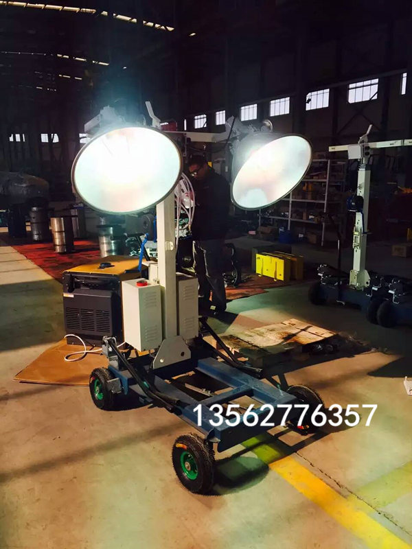 夜间施工照明灯移动式升降照明车价格