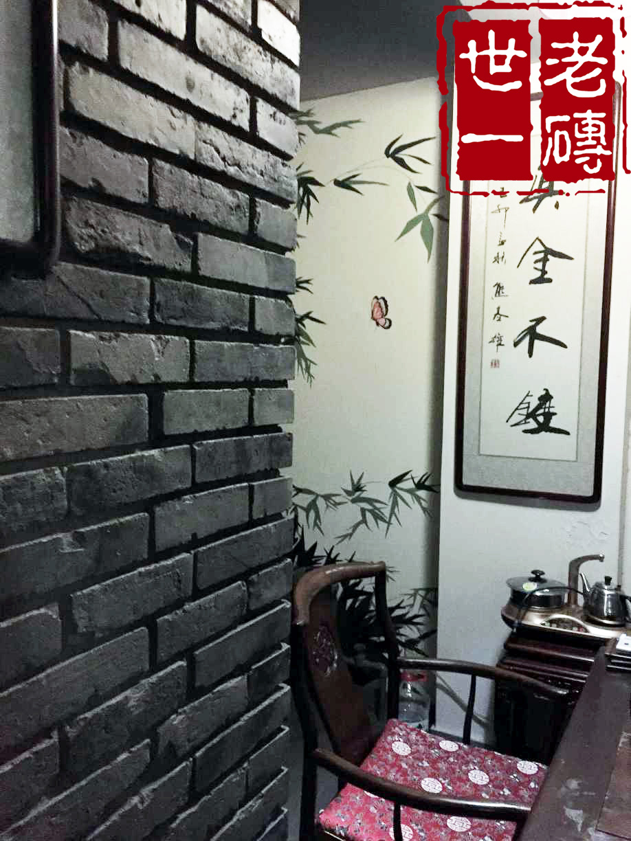 百年老青砖切片 粘土砖 灰砖片厂家直销