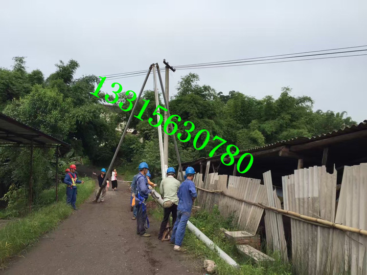 三脚架立机器 起杆器 15米铝合金三脚立杆机